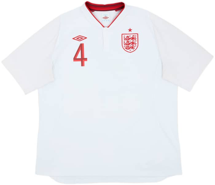 2012-13 England Home Shirt Gerrard #4 - 7/10 - (3XL)