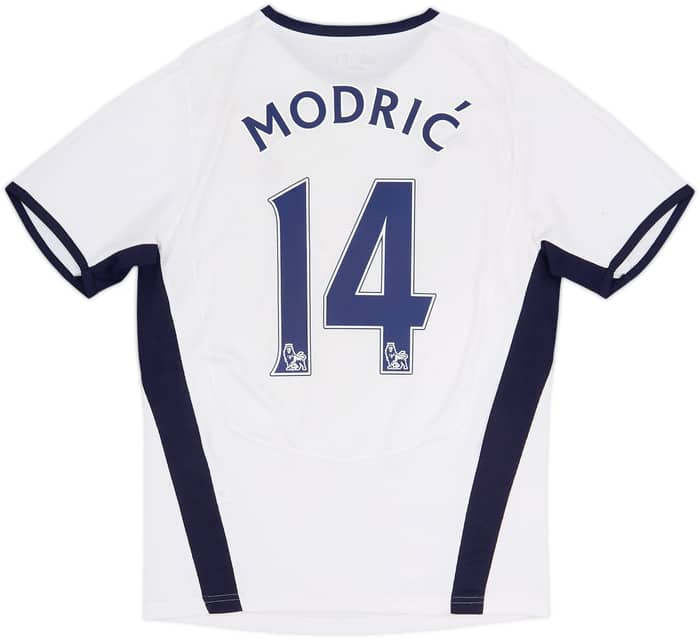 2008-09 Tottenham Home Shirt Modric #14 - 7/10 - (M)