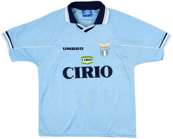 1997-98 Lazio Home Shirt Nesta #13 - 8/10 - (M)