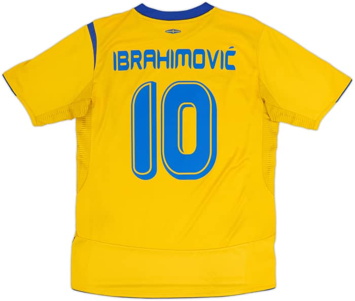 2005-06 Suecia Local Camiseta Ibrahimovic #10 - 8/10 - (M)