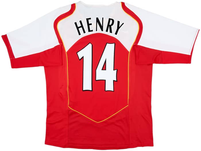 2004-05 Arsenal Home Shirt Henry #14 - 10/10 - (L)