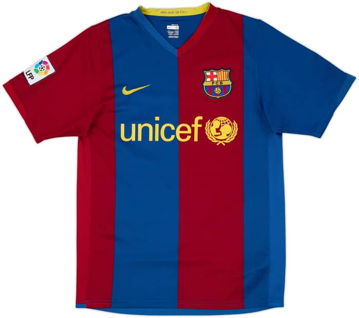 2006-07 Barcelona Home Shirt Ronaldinho #10 - 6/10 - (S)