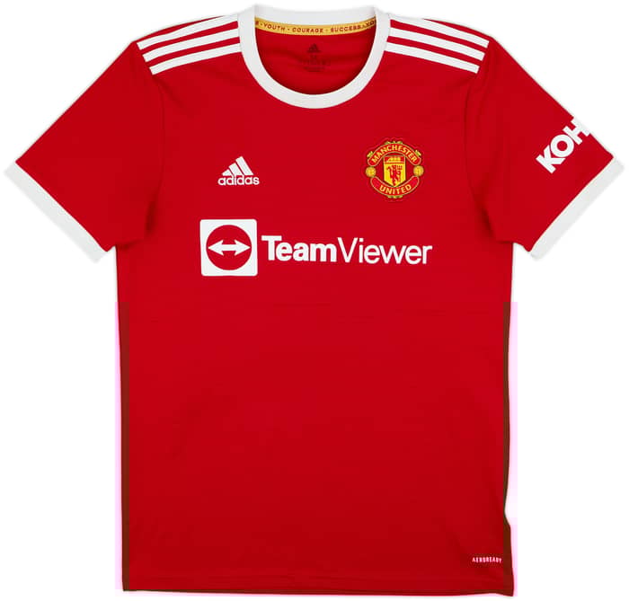 2021-22 Manchester United Home Shirt Ronaldo #7 - 7/10 - (M)