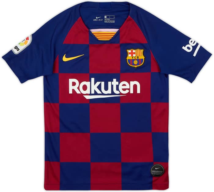 2019-20 Barcelona Home Shirt - 9/10 - (S.Boys)