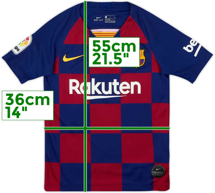 2019-20 Barcelona Home Shirt - 9/10 - (S.Boys)