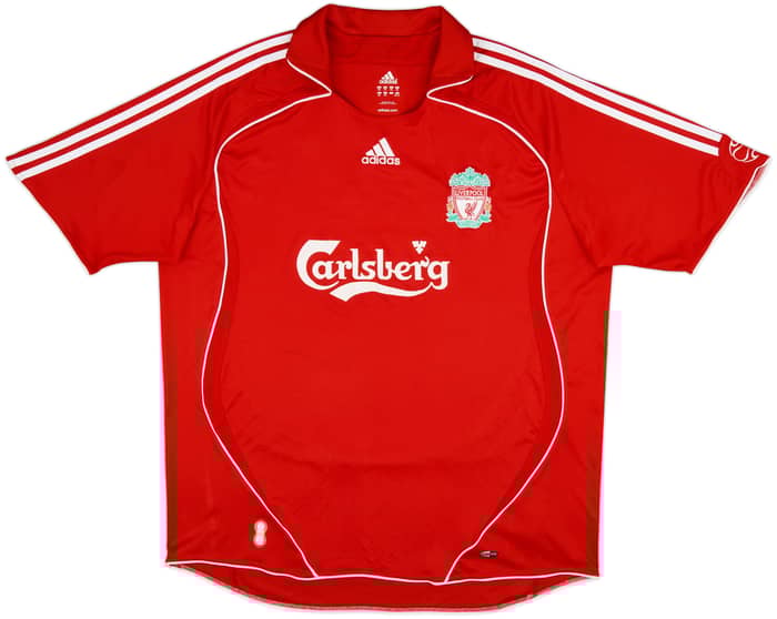 2006-08 Liverpool Home Shirt Fowler #9 - 8/10 - (XXL)