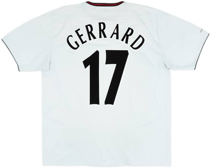 2003-04 Liverpool Away Shirt Gerrard #17 - 6/10 - (L)