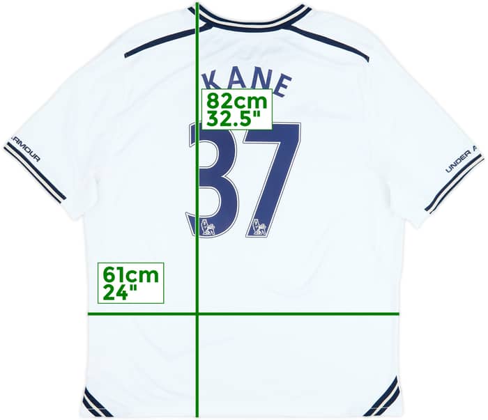 2013-14 Tottenham Home Shirt Kane #37 - 6/10 - (XL)