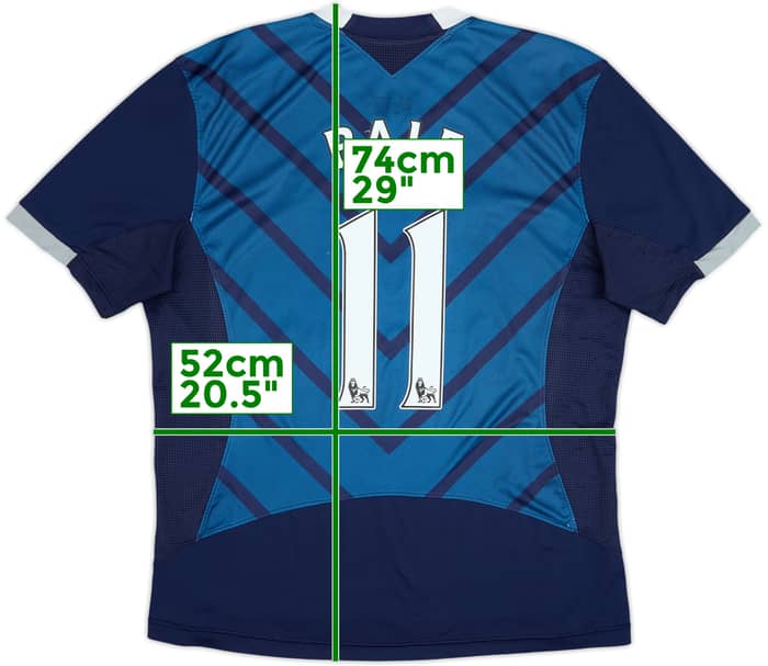 2012-13 Tottenham Away Shirt Bale #11 - 6/10 - (L)