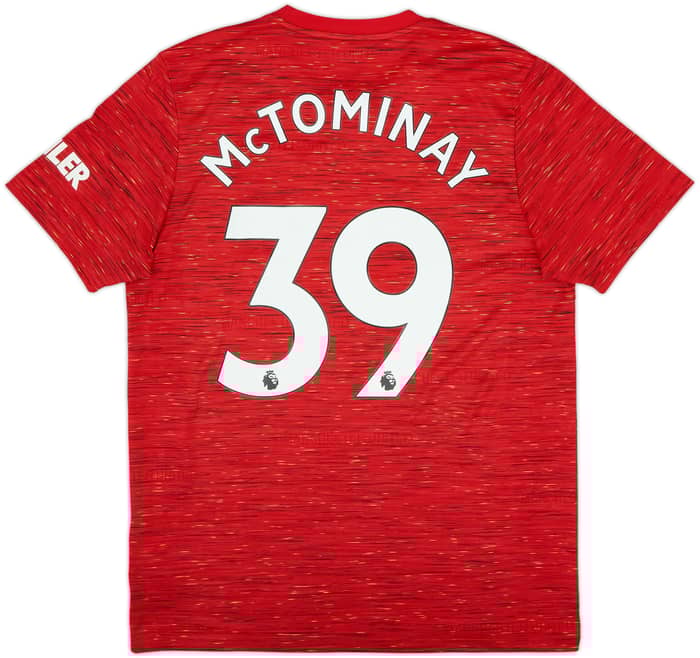 2020-21 Manchester United Home Shirt McTominay #39 - 6/10 - (L)
