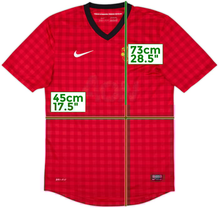 2012-13 Manchester United Home Shirt - 4/10 - (S)