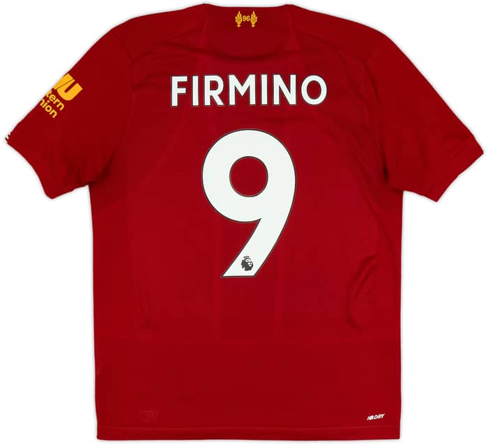 2019-20 Liverpool Home Shirt Firmino #9 - 6/10 - (S)