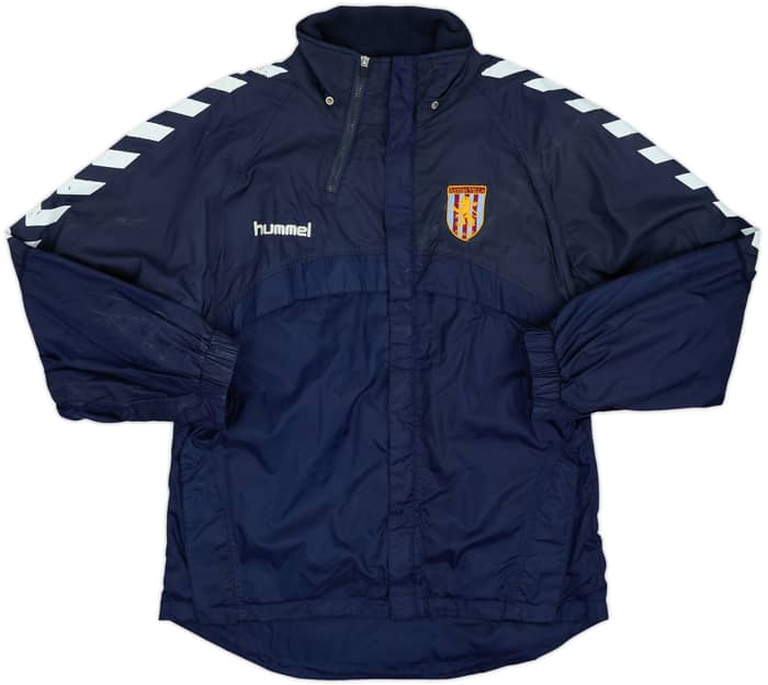 Chaqueta impermeable con capucha Hummel del Aston Villa 2005-06 - 5/10 - (L)