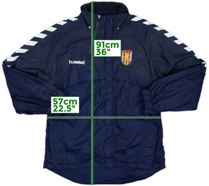 Chaqueta impermeable con capucha Hummel del Aston Villa 2005-06 - 5/10 - (L)
