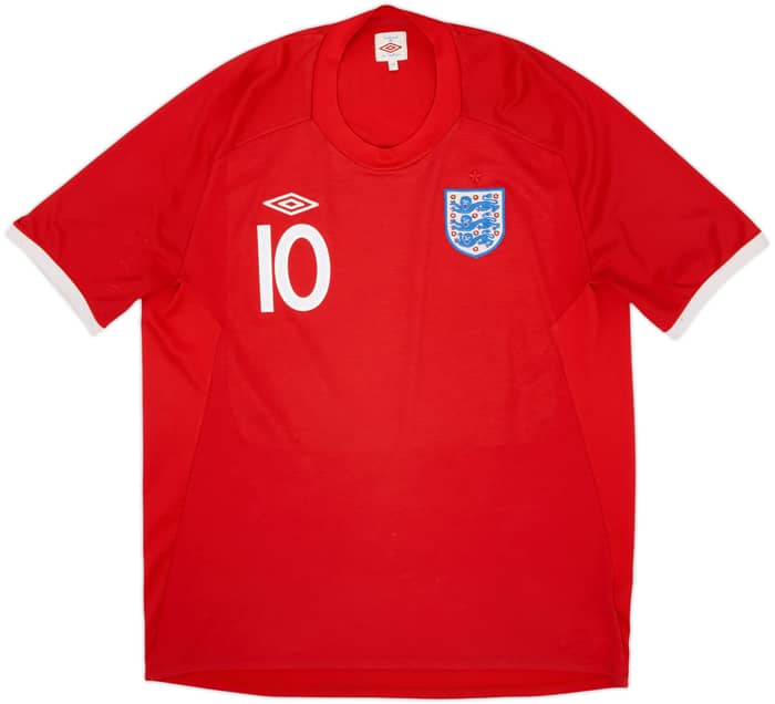 2010-11 England Away Shirt Rooney #10 - 6/10 - (XXL)