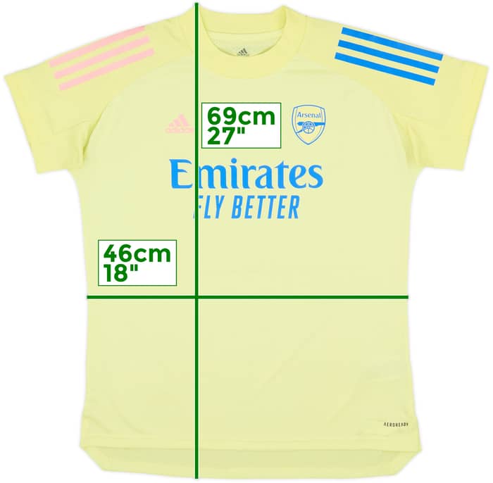 2020-21 Arsenal adidas Training Shirt - 7/10 - (Women's M)