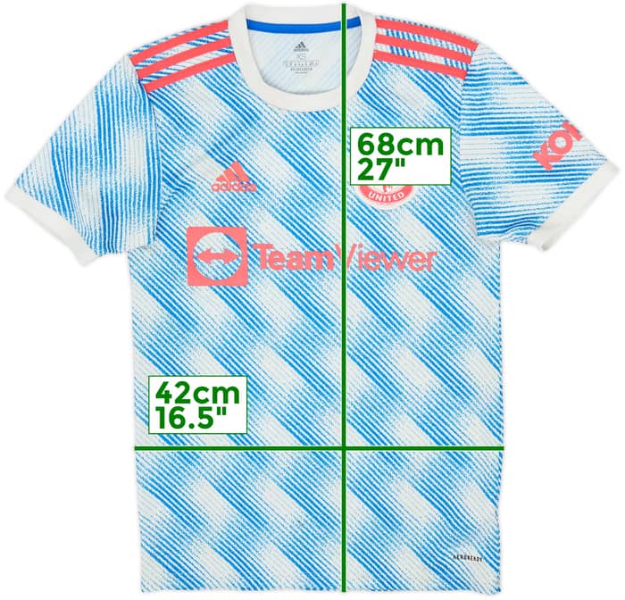 2021-22 Manchester United Away Shirt #2 - 7/10 - (XS)