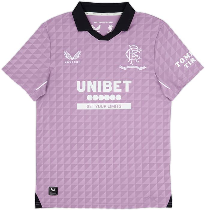 2021-22 Rangers '150 Years Anniversary' Third Shirt - 10/10 - (S)