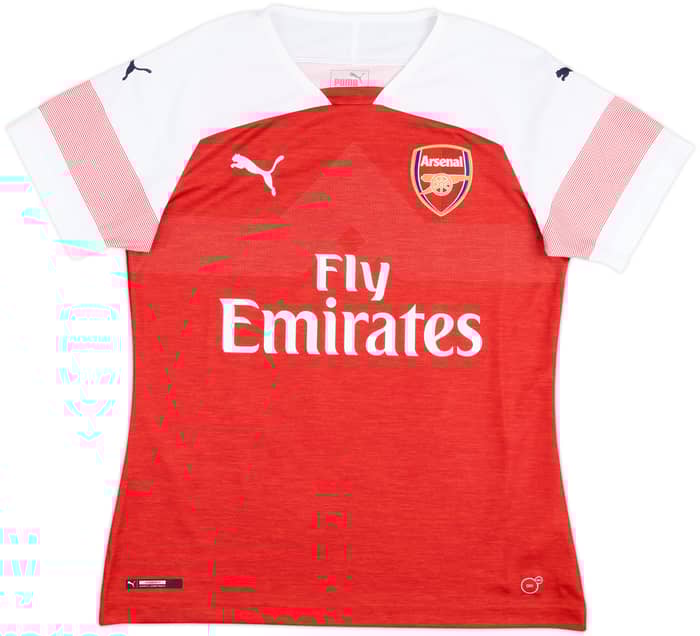 2018-19 Arsenal Home Shirt Saka #87 - 9/10 - (Women's M)
