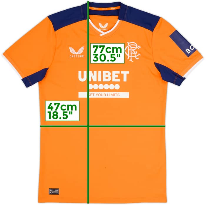 2022-23 Rangers Third Shirt - 7/10 - (S)