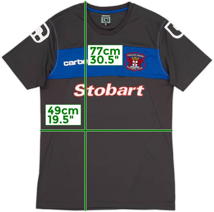 2011-12 Carlisle United Carbrini Training Shirt - 10/10 - (S)