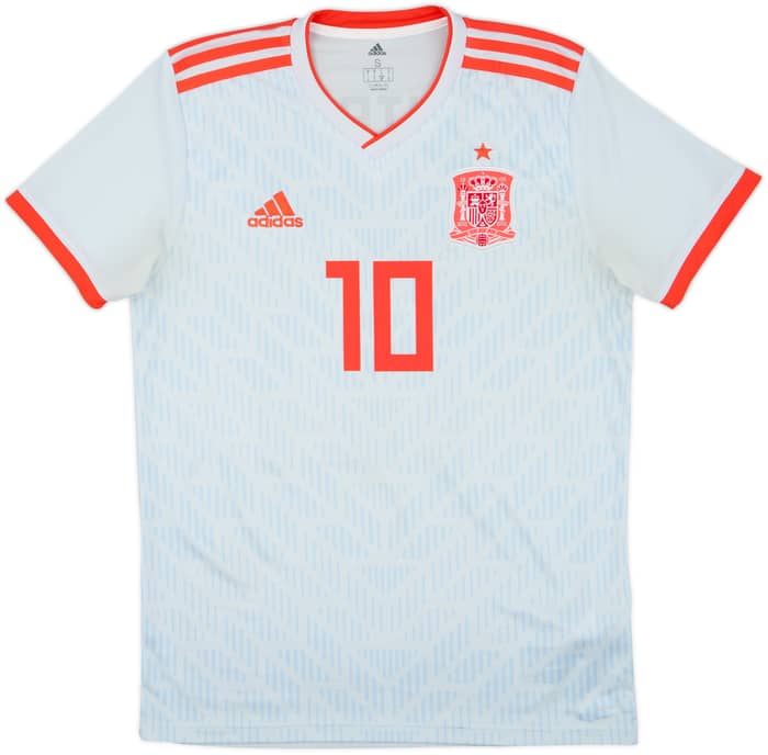 2018-19 Spain Away Shirt Thiago #10 - 8/10 - (S)