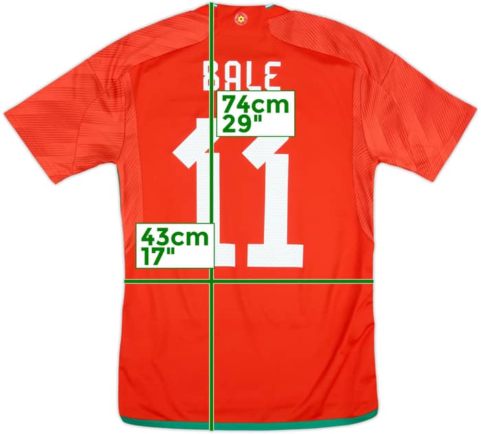 2022-24 Wales Home Shirt Bale #11 - 10/10 - (S)