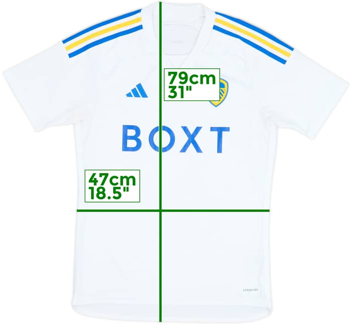 2023-24 Leeds United Home Shirt - 5/10 - (M)