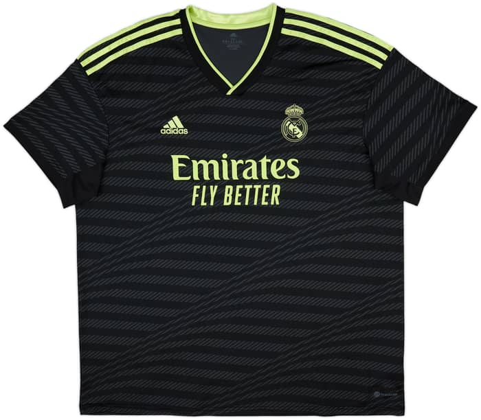 2022-23 Real Madrid Third Shirt Benzema #9 - 9/10 - (XXL)