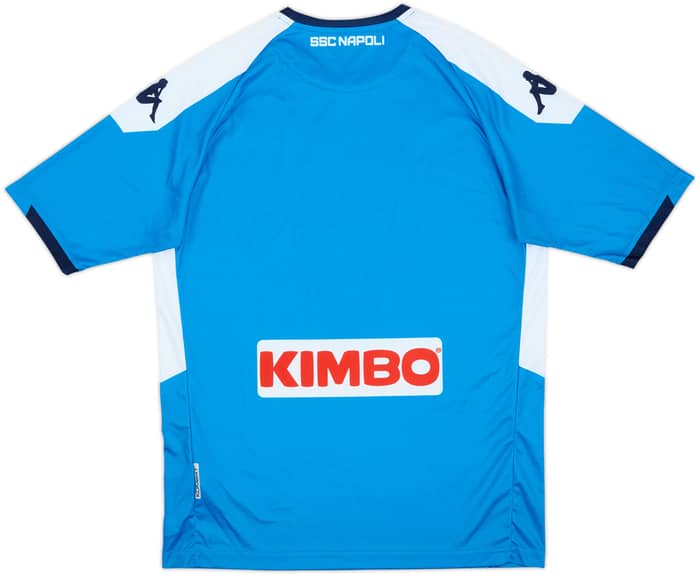 2019-20 Napoli Basic Home Shirt - 8/10 - (XL)