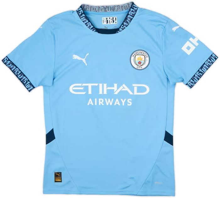 2024-25 Manchester City Home Shirt Haaland #9 - 10/10 - (S)