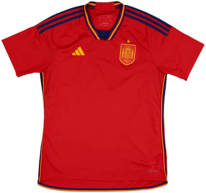 2022-23 Spain Home Shirt - 10/10 - (L)