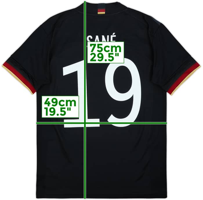 2020-21 Germany Away Shirt Sane #19 - 10/10 - (S)
