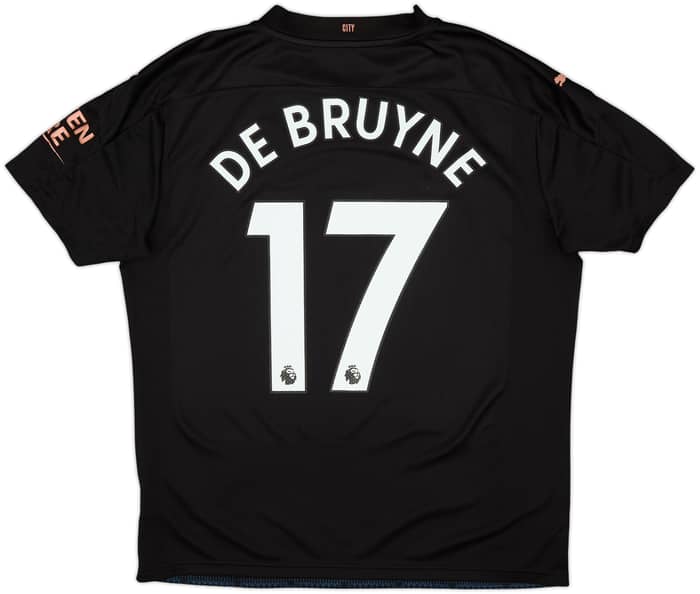 2020-21 Manchester City Away Shirt De Bruyne #17 - 8/10 - (L)