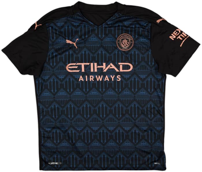2020-21 Manchester City Away Shirt De Bruyne #17 - 8/10 - (L)