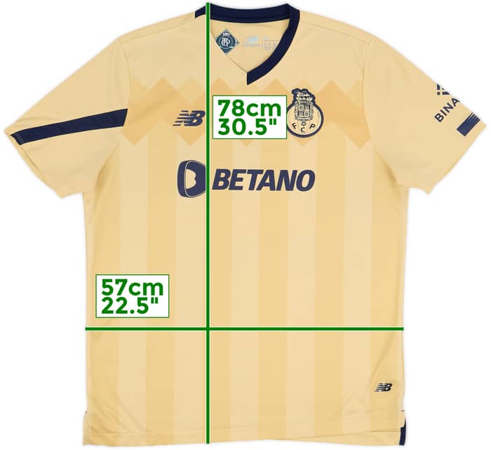 2023-24 Porto Away Shirt - 8/10 - (XL)