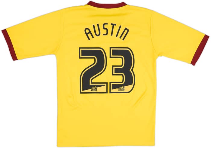 2011-12 Burnley Away Shirt Austin #23 - 7/10 - (M)