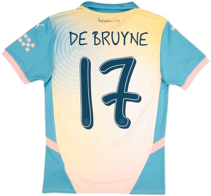 2024-25 Manchester City Fourth Shirt De Bruyne #17 - 10/10 - (S)