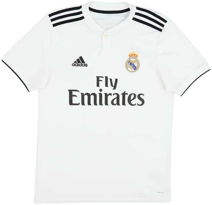 2018-19 Real Madrid Home Shirt Bale #11 - 8/10 - (S)