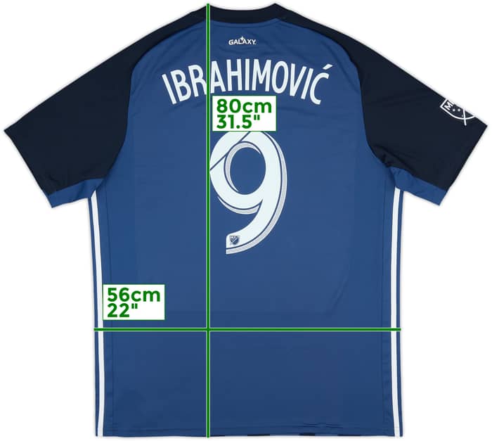 2019-20 LA Galaxy Away Shirt Ibrahimovic #9 - 9/10 - (XL)