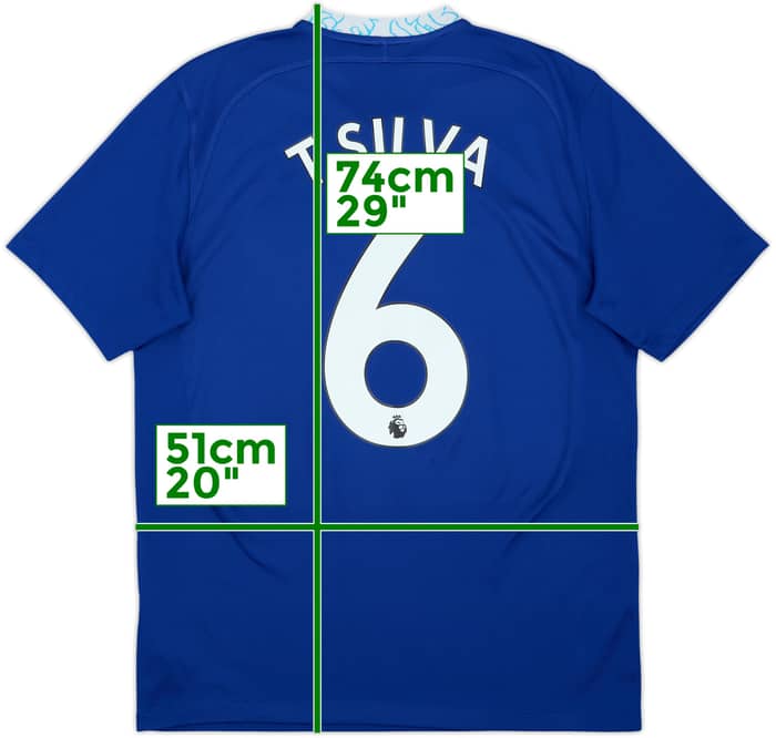 2022-23 Chelsea Home Shirt T.Silva #6 - 8/10 - (M)