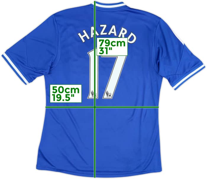 2013-14 Chelsea Home Shirt Hazard #17 - 8/10 - (L)