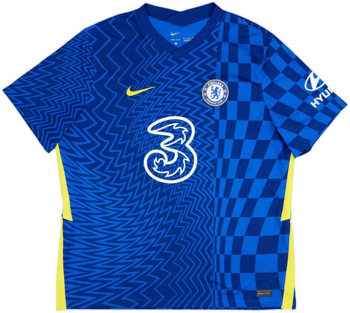 2021-22 Chelsea Home Shirt T.Silva #6 - 9/10 - (XXL)