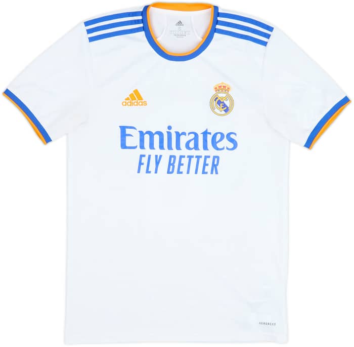 2021-22 Real Madrid Home Shirt Kroos #8 - 9/10 - (S)