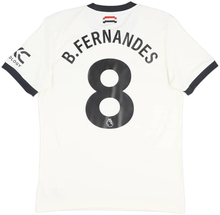 2024-25 Manchester United Third Shirt B.Fernandes #8 - 10/10 - (M)