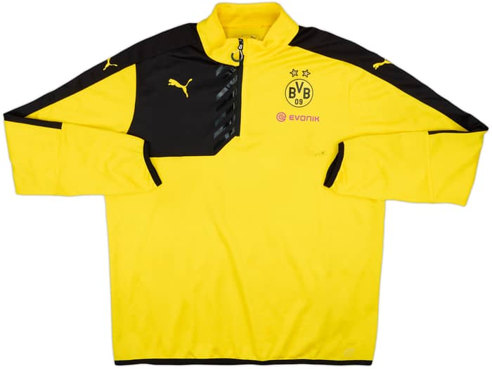 2015-16 Borussia Dortmund Puma 1/4 Zip Training Top - 5/10 - (3XL)