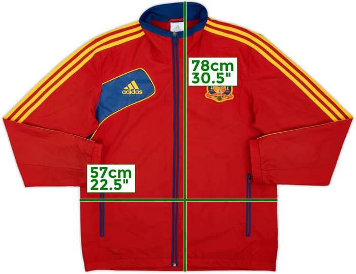 2011-12 Spain adidas Track Jacket - 8/10 - (M/L)