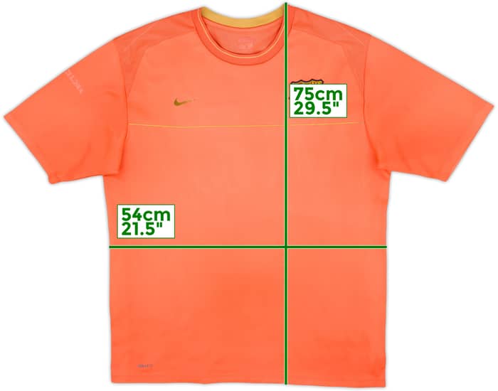 2008-09 Barcelona Nike Training Shirt - 5/10 - (XL)