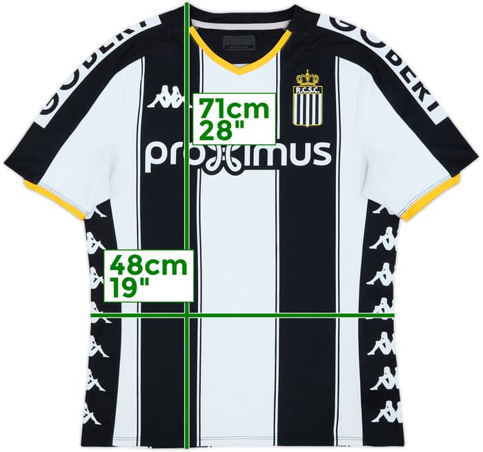 2019-20 Royal Charleroi Home Shirt - 6/10 - (M)