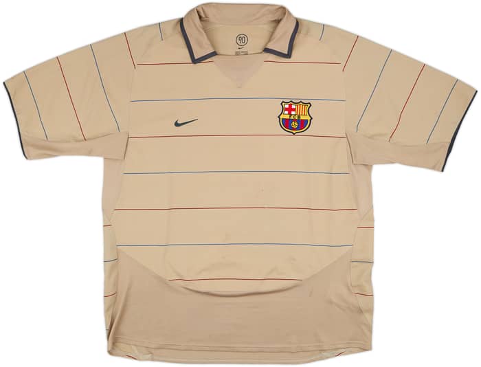 2003-05 Barcelona Away Shirt Ronaldinho #10 - 6/10 - (XL)